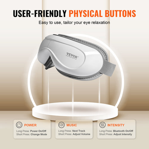 Heated Eye Massager + Bluetooth Music
